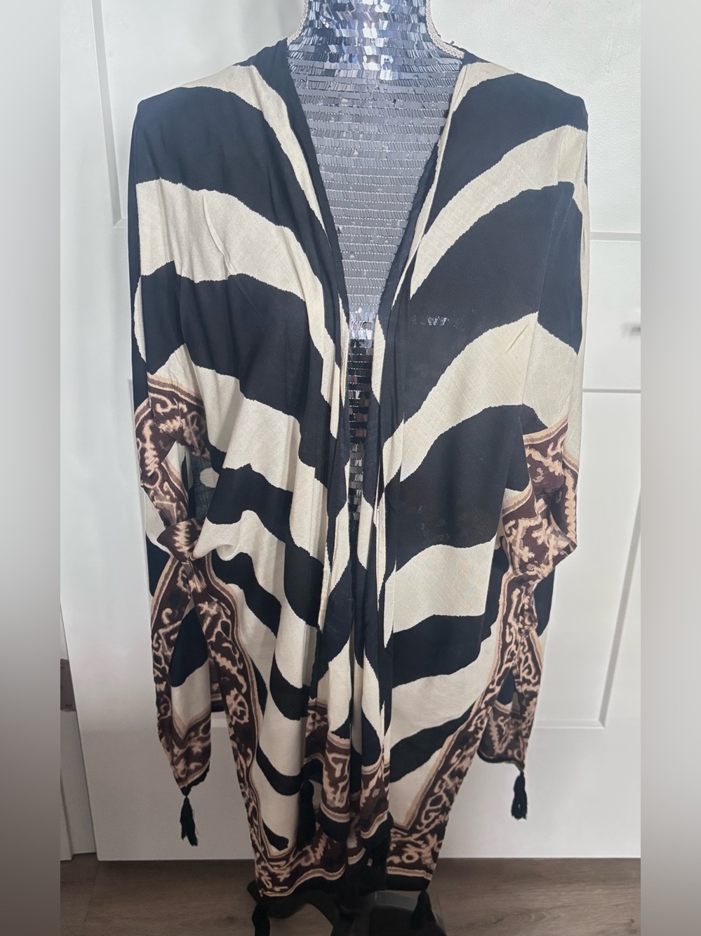 Theodora & Callum Open Front Ruana Kimono - Picture 1 of 8